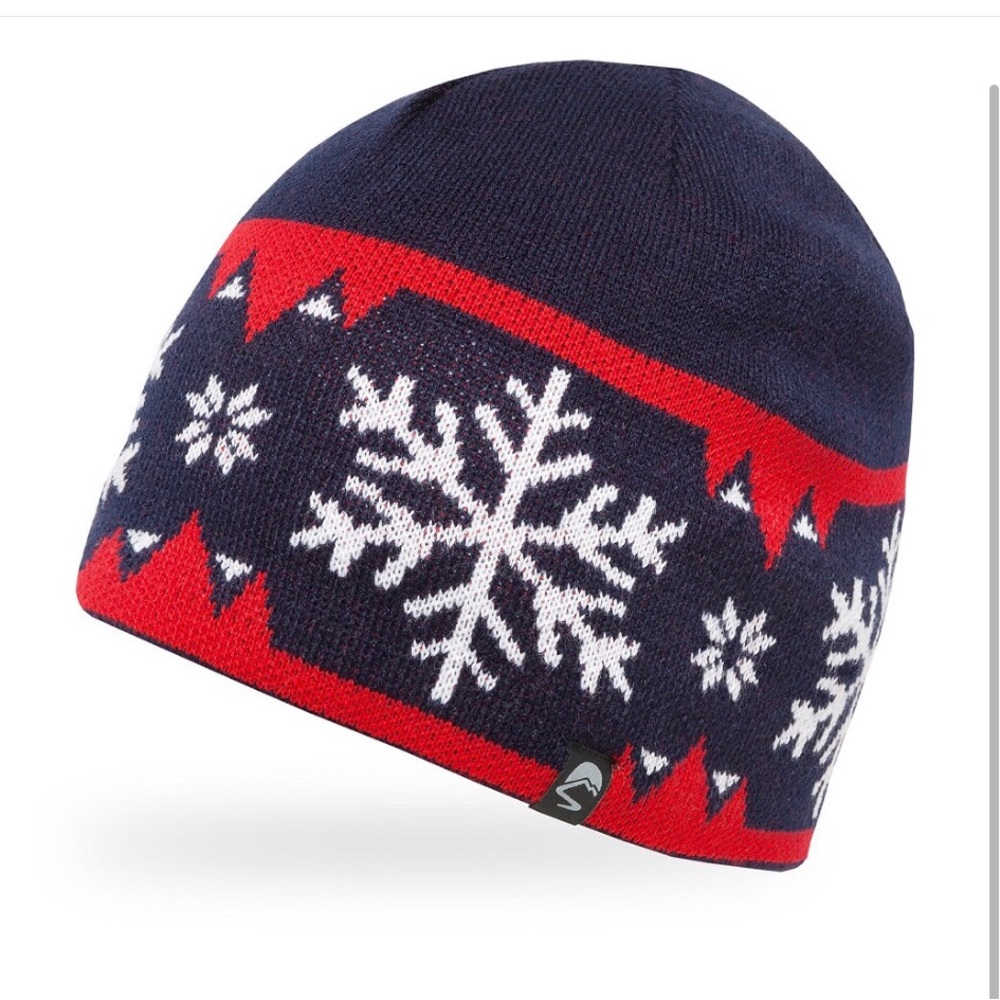 Men’s Snowflake  Nordic Beanie